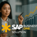 SAP Business One business intelligence dashboard showing charts and analytics for SMEs.